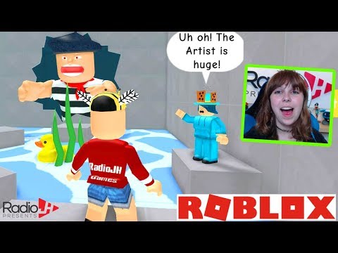 Escape The Evil Artist Roblox Obby Radiojh Games - 