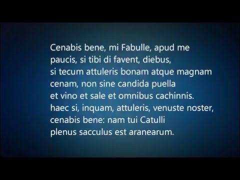 download lagu mp3 mp4 Cenabis Bene Mi Fabulle, download lagu Cenabis Bene Mi Fabulle gratis, unduh video klip Cenabis Bene Mi Fabulle