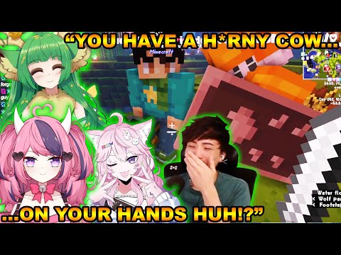 Crazy Minecraft Prank: PREGNANT Shenanigans ft. Sykkuno & VShojo!