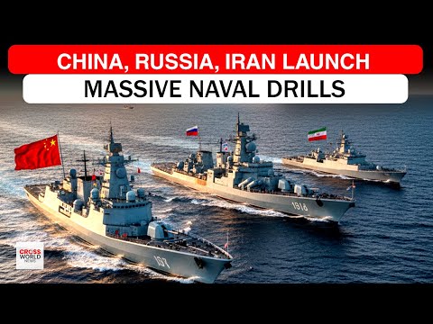 China, Russia, Iran’s Naval Drills Near Hormuz Spark Global Tension