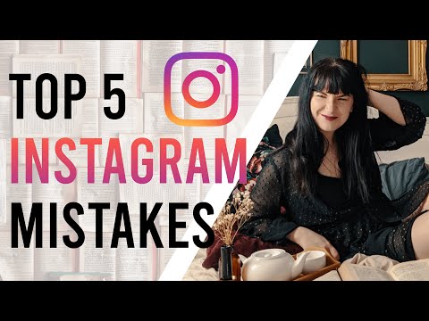 Top 5 Mistakes to Avoid on Bookstagram | Instagram Tips 2021