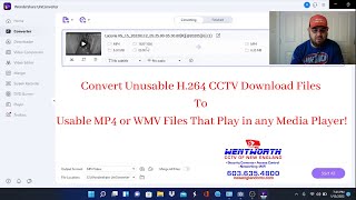 How to Convert H.264 CCTV Files to MPEG-4 Format for Windows Media Player