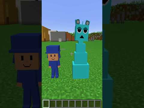 EL SPRUNKI SKY CONOCE A POCOYO #shorts #sprunki  #novia  #catnap #minecraft