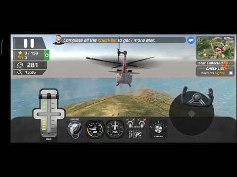 HFPS Helicopters Flight Pilot Simulator #1 - Android Gameplay
