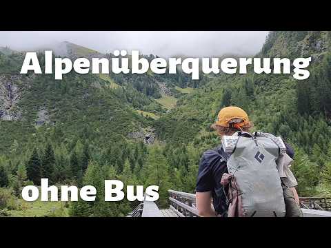 Truly on foot across the Alps - E5 in 6 days