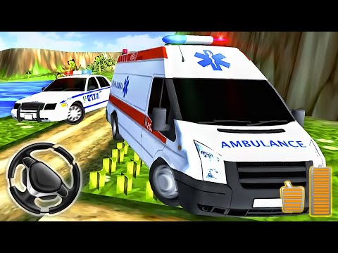 Ambulance Rescue Mission Simulator 2020 - Offroad Emergency VAN Driving | Best Android Gameplay