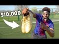 I Got LIONEL MESSI S 10 000 GOLDEN FOOTBALL Boots