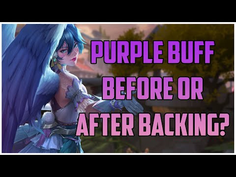 PURPLE BUFF BEFORE OR AFTER BACKING? JING WEI RANKED SMITE S9