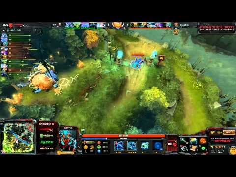HyperX D2L Season 4 Playoffs - Fnatic vs Virtus Pro (Game 2) - Western Division
