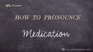 How to Pronounce Medication (Real Life Examples!)
