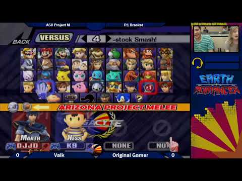 [NO AUDIO] ASU PM Monthly: Original Gamer (Samus,Marth) vs Valk (Peach,Ness) Winners R1