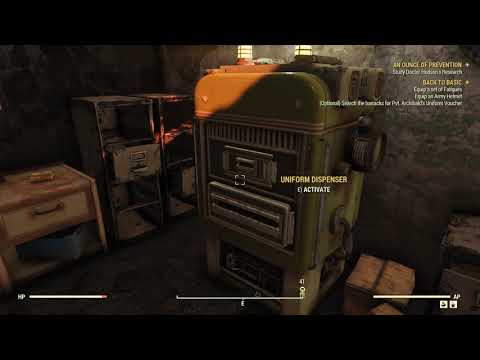 Let's Play Fallout 76 Part 15 Back to Basic at Camp McClintock