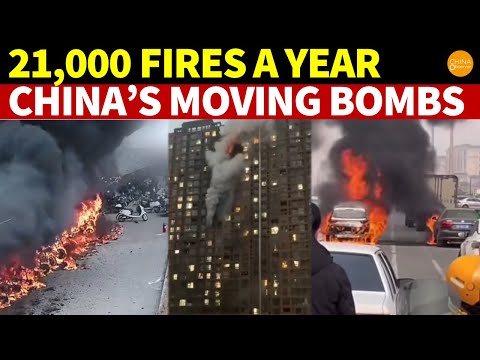 21,000 Fires a Year! China’s Often Self-Igniting EVs & EBs Become Ubiquitous ‘Moving Bombs’