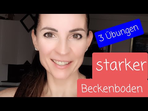 Starker Beckenboden- 3 ultimative Übungen für Zuhause - gegen Inkontinenz