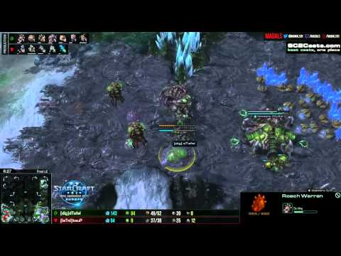 SC2 Tefel v kauP ZvT Game 1 2014 WCS Europe Season 2 Qualifier Starcraft 2 Heart of The Swarm