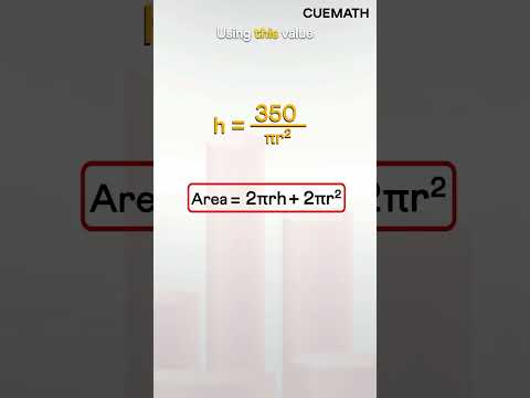 Your soda can has a math flaw