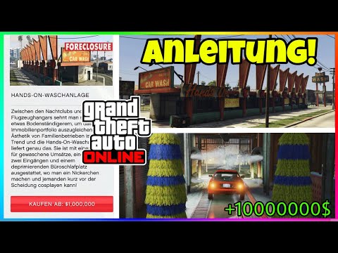 MILLIONEN verdienen mit der AUTO-WASCHANLAGE in GTA 5 ONLINE❗️Waschanlage Geld machen Solo 2025!