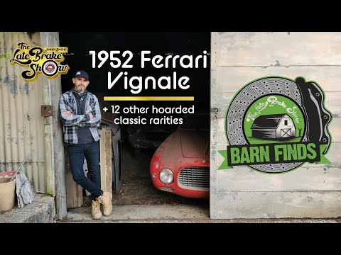 1952 Ferrari barnfind + vintage race cars