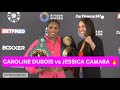 caroline dubois vs jessica camara 🔥 face off 🥊 sheffield boxing