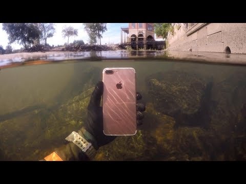 Found Lost iPhone Underwater in River While Snorkeling! (Freediving) | DALLMYD Video