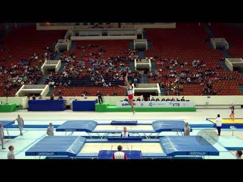 YUDIN Andrey (RUS) - 2018 Trampoline Worlds, St. Petersburg (RUS) - Qualification Trampoline R1