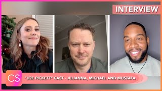 Spectrum's JOE PICKETT Cast Interviews - Michael Dorman, Julianna Giull, Mustafa Speaks video
