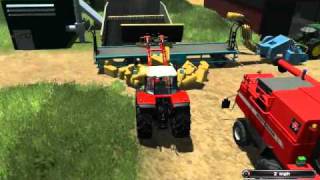 Farming Simulator 2011 videosu