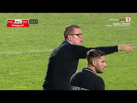 GOOOL! Rapid - CS Mioveni 0-1. Scarlatache înscrie în Giulești