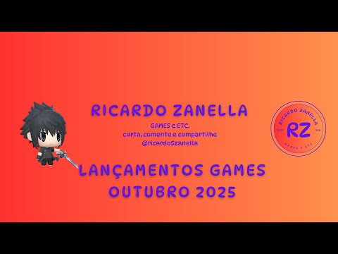 2025.10 LANÇAMENTOS GAMES OUTUBRO 2025