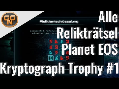 Mass Effect Andromeda Guide: Kryptograph #1 - Planet EOS - Alle Relikt Rätsel