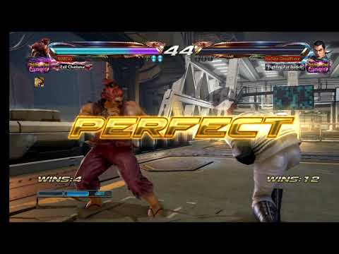 When you play Akuma like KNEE !!