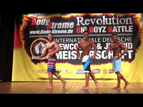 Deutsche Newcomer Meisterschaft 2017 - Mens Physique Overall