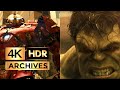 Avengers Age Of Ultron 4K HDR Duel Of Johannesburg HulkBuster Vs Hulk Fight Scene 2015