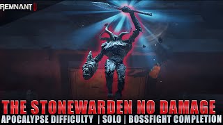 The Stonewarden Boss Fight (No Damage Apocalypse Difficulty) [Remnant 2]