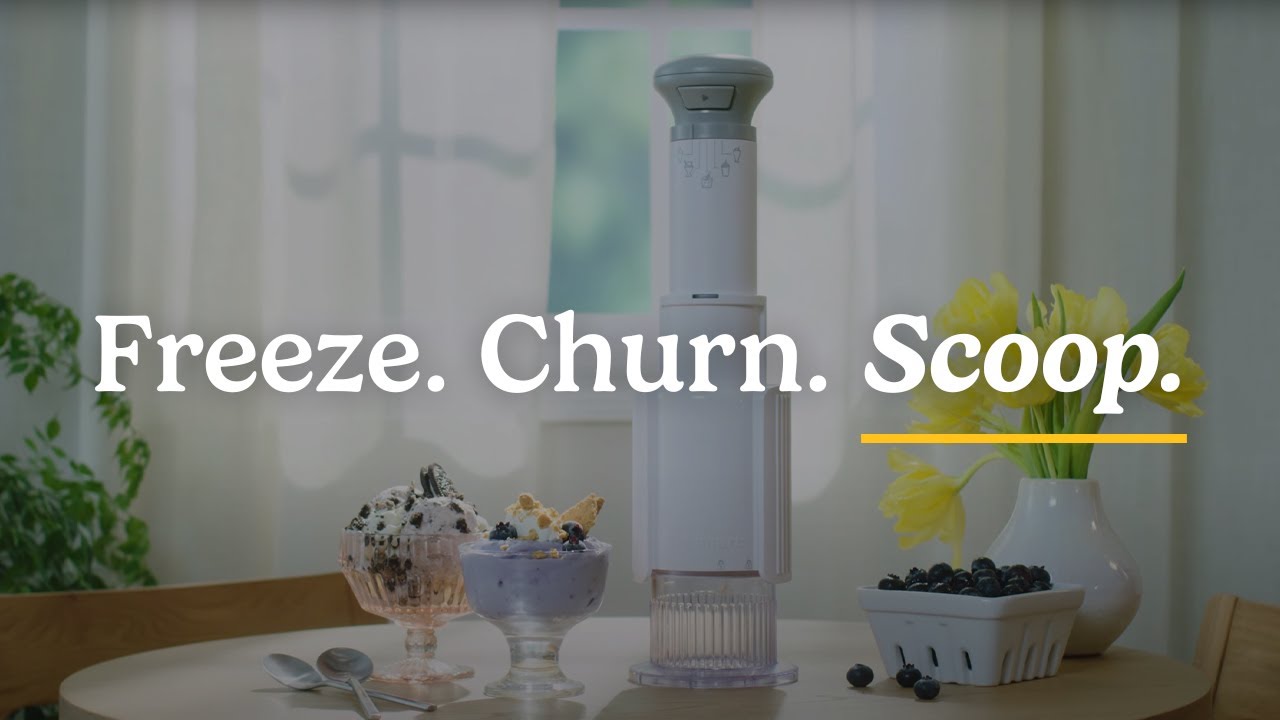 Cuisinart Glacemaschine ICEFD10E 0.24 l, Weiss