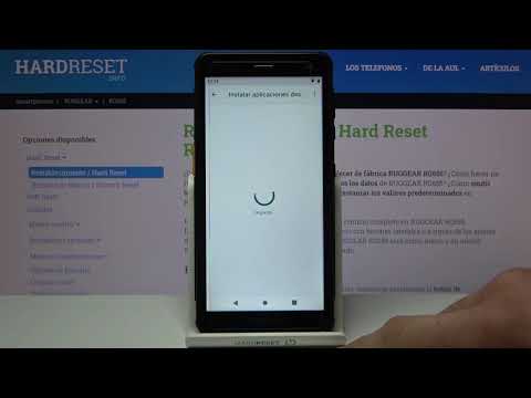 Cómo activar fuentes desconocidas en RUGGEAR RG655 - orígenes desconocidos