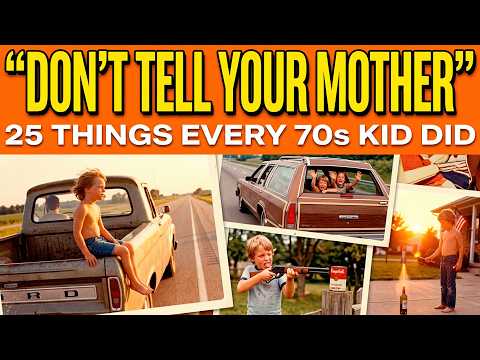 25 Things Every 1970s Kid Did That Would Get Their Parents Arrested Today