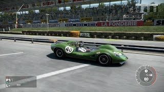 Project CARS - 1965 Lotus Type 40 Ford Classic GT Car @ Rouen les Essarts Historic Circuit