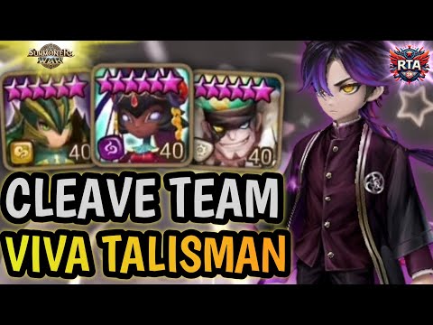 FAST CLEAVE TEAM with VIVA-TALISMAN - Summoners War RTA