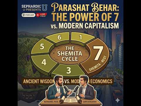Parashat Behar: The Power of 7 vs. Modern Capitalism | The Sephardic U Podcast