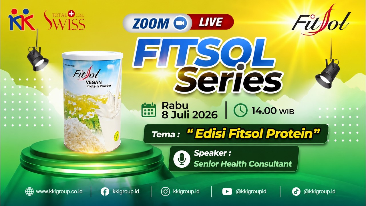 Online Class Fitsol - Fitsol Series edisi Fitsol Vegan Protein