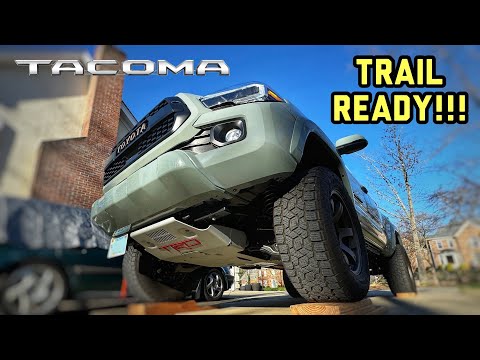 TRD Skid Plate Install - 3rd Gen Toyota Tacoma '16-'23 DIY