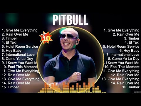 Pitbull Best Songs 2023 full playlist   Sus Mejores Éxitos 2023