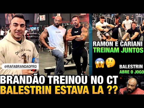 BRANDÃO TREINOU NO CT IRONBERG, BALESTRIN ESTAVA PRESENTE ? - RAMON E CARIANI TREINAM JUNTOS