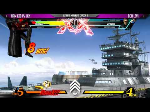 LXD PV JKN VS. DCB Levi - Xanadu Games Monthly - UMVC3 - 3/8/2014 - @airjuggle