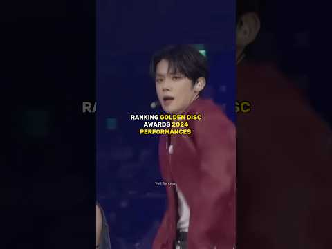 RANKING GOLDEN DISC AWARDS 2024 PERFORMANCES #shorts #kpop #goldendiscawards #gda #gda2024