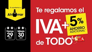 Eroski Te regalamos el IVA de TODO más un 5% anuncio