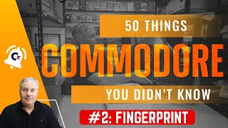 Did You Know?  1980's Police Fingerprinting on a Commodore 128