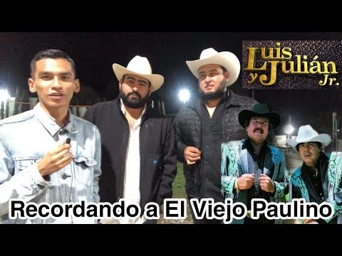 Los Nietos del VIEJO PAULINO Cantan Igual que su Abuelo | LUIS Y JULIÁN JR Entrevista.