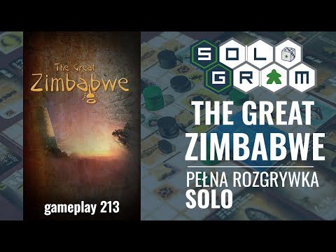 The Great Zimbabwe | pełna rozgrywka solo | zasady gry | Mautoma